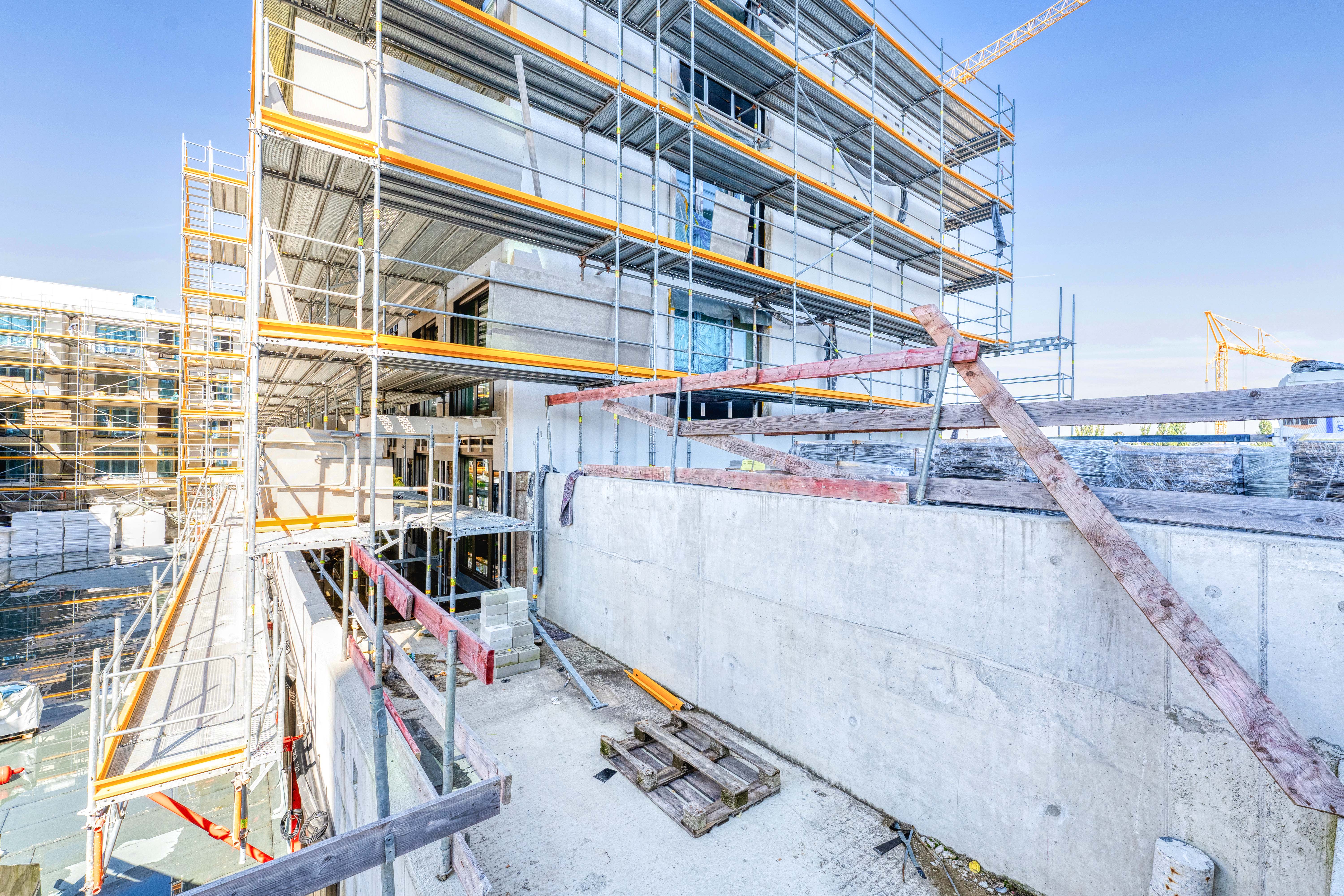 WDVS- und Fassadenarbeiten im Neubauquartier Freiham in München