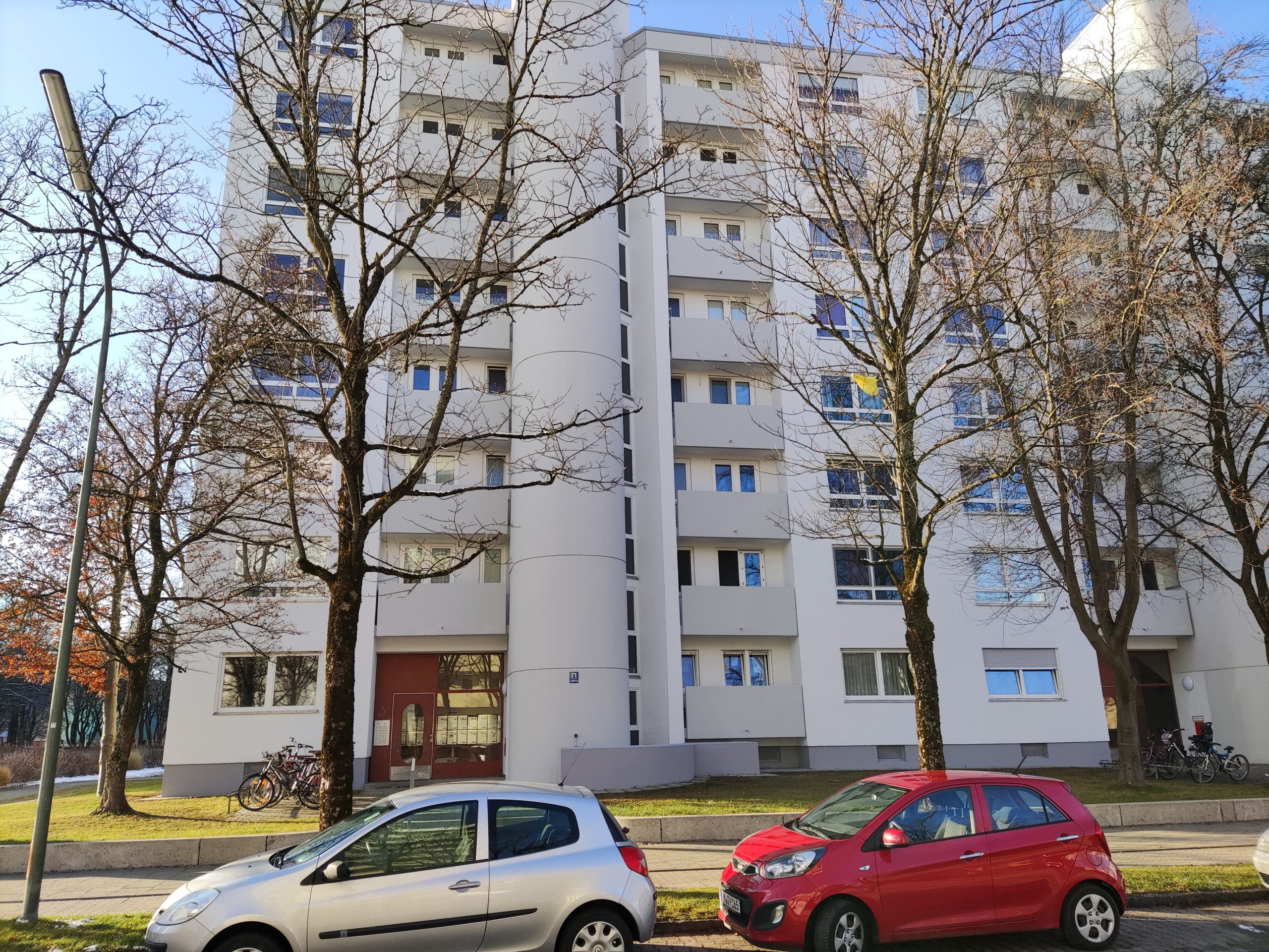 Fassadenansicht des Objekts Jagdfeldring in Haar