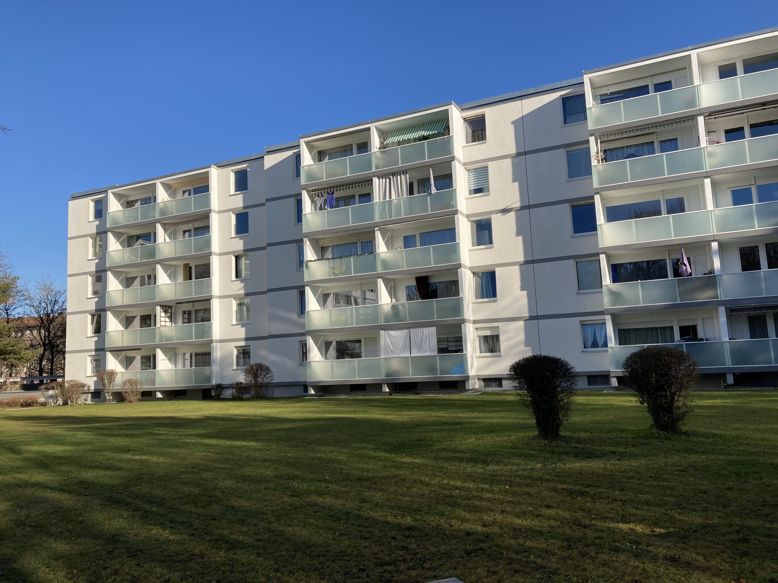 Rückbauarbeiten am Wohngebäude Heiglhofstraße 90–98, München