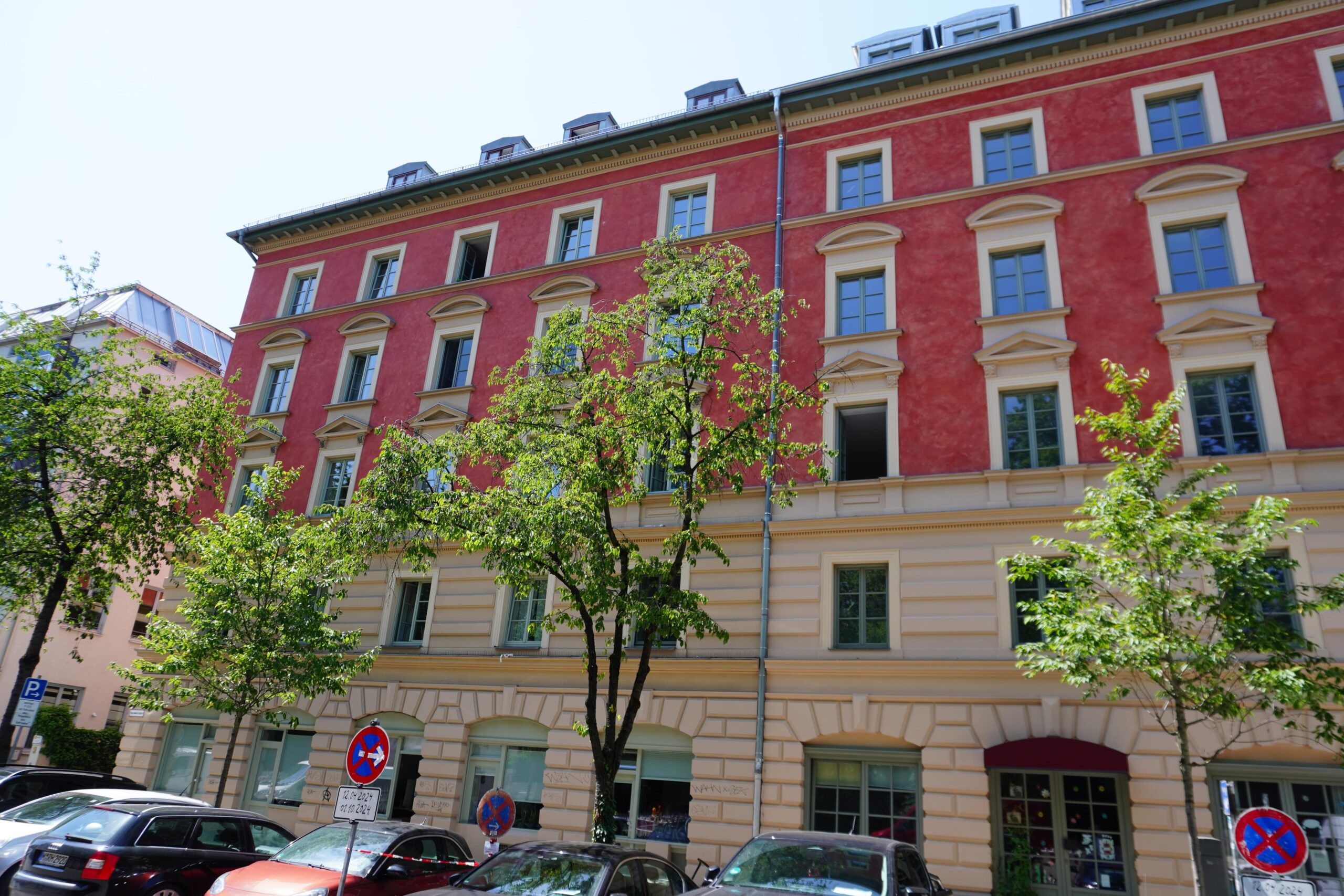 Balkone des Objekts Thalkirchner Str. 80 in München